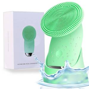 lot 89909 image: Sonic Facial Cleansing Brush Soft Silicone Face Scrubber Exfoliating Brush Face Cleanser Brush for Women - Anti-Aging Deep Face Cleansing, Exfoliating, Massage System Face Scrubber for Her