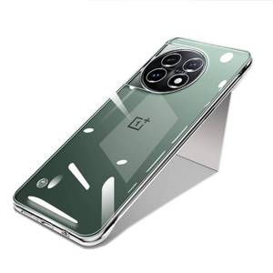 lot 89934 image: Woluki Slim Frameless Clear Phone Case for OnePlus 12, 4 Corners Enhanced Shock Protection Slim Thin High Transparent Hard PC Back Anti-Fall Anti-Fingerprint Not-Yellowing (Clear)