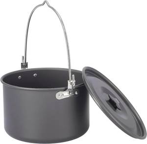 lot 89971 image: MyLifeUNIT Camping Pot Cookware, Portable Cooking Pot for Outdoor Camping Hiking, 5-Quart