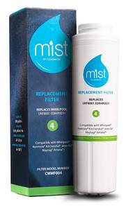 lot 90111 image: Mist UKF8001 Filter 4 Replacement for Maytag, Whirlpool Filter 4 Everydrop EDR4RXD1, 4396395, Kenmore 46-9005, RWF0900A Refrigerator Water Filter (1 Pack)