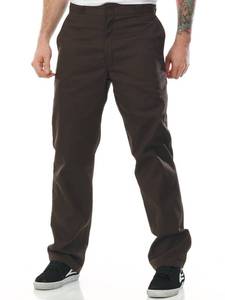 lot 90231 image: Dickies Mens Big and Tall Original 874 Work Pant, Dark Brown, 46W x 32L