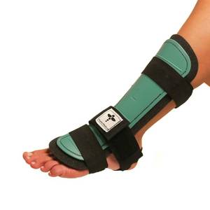 lot 90412 image: Achilles Tendon RUPTURE Night Splint, ONLY for COMPLETE Achilles tear - BEFORE PURCHASE 1. Select SIZE & SIDE 2. Check with MEDICAL PROFESSIONAL (Large, Left)