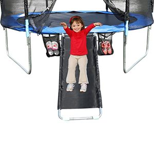 lot 90417 image: Universal Trampoline Slide 6 Fabric Handles Includes 4 Trampoline Shoes Bag 60  20 Slide with Resistant Fabric Safety Trampoline Accessories Indoor and Outdoor Sturdy Ladder for Kids and Toddler