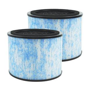 lot 91781 image: 2 Pack AP200 3-in-1 H13 True HEPA Replacement Filters Compatible with Instant AP200, Pre-Filter & H13 Grade True HEPA Filter & High Efficiency Activated Carbon Filter, Compare to F200 Filter