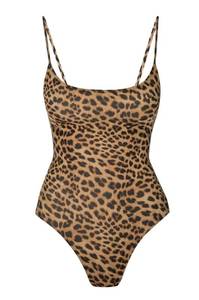 lot 91787 image: Narecte Sexy One Piece Bathing Suit for Women Tummy Control High Cut One Piece Swimsuit Womens Leopard L