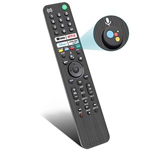 lot 91842 image: for Sony TV Remote Replacement, for All 2019-2024 Sony Remote for Sony Bravia TVs with Voice Command. for Sony Smart TV XRXBRKD Series 4K LED OLED GoogleAndroid TVs. 1-Year Full Warranty.