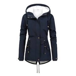 lot 87284 image: Womens Winter Coats Hooded Winter Snow Coat Mountain Snowboarding Jackets Insulated Fleece Parka (xx_l, Black blue)