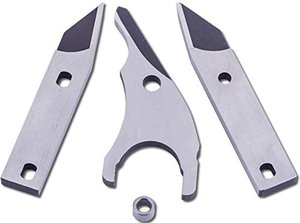 lot 90122 image: Replacement Blade for 18-gauge Shear Cutter for Kett KIT102 and Dewalt DW890DW891 91970-00(C), 91969-00(L), 91967-00(R), Milwaukee, Makita, Sioux, Porter Cable Shear Blades