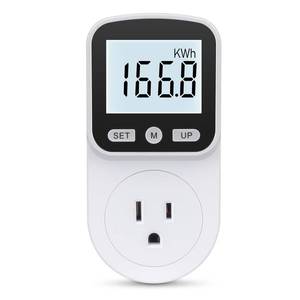 lot 90140 image: Upgraded Watt Meter Power Meter Plug Home Energy Monitor Electricity Usage Monitor, Electrical Usage Monitor, Energy Voltage Amps Meter Tester with Backlight, Overload Protection, 8 Display Modes