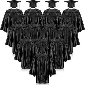 lot 90238 image: Leumoi 24 Pcs Kids Graduation Cap and Gown Tassel 2024 Graduation Costume Kindergarten Graduation Gown for Graduation Party(Blue, Small, Kids) - Retail $138.68