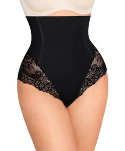 lot 97775 image: Lover-Beauty Tummy Control Underwear for Women High Waisted Body Shaper Compression Womens Thong Shapewear Underwear Black