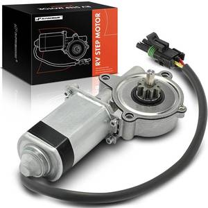 lot 97782 image: A-Premium RV Entry Step Motor Compatible with Kwikee Electric RV Steps 24 25 42 44 47 Revolution Series, Replace# 300-1457, 094707-05-701, 1010002326