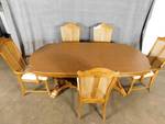 Nice 5 Seating Wood Dinning Set All Pieces In Very Good Shape