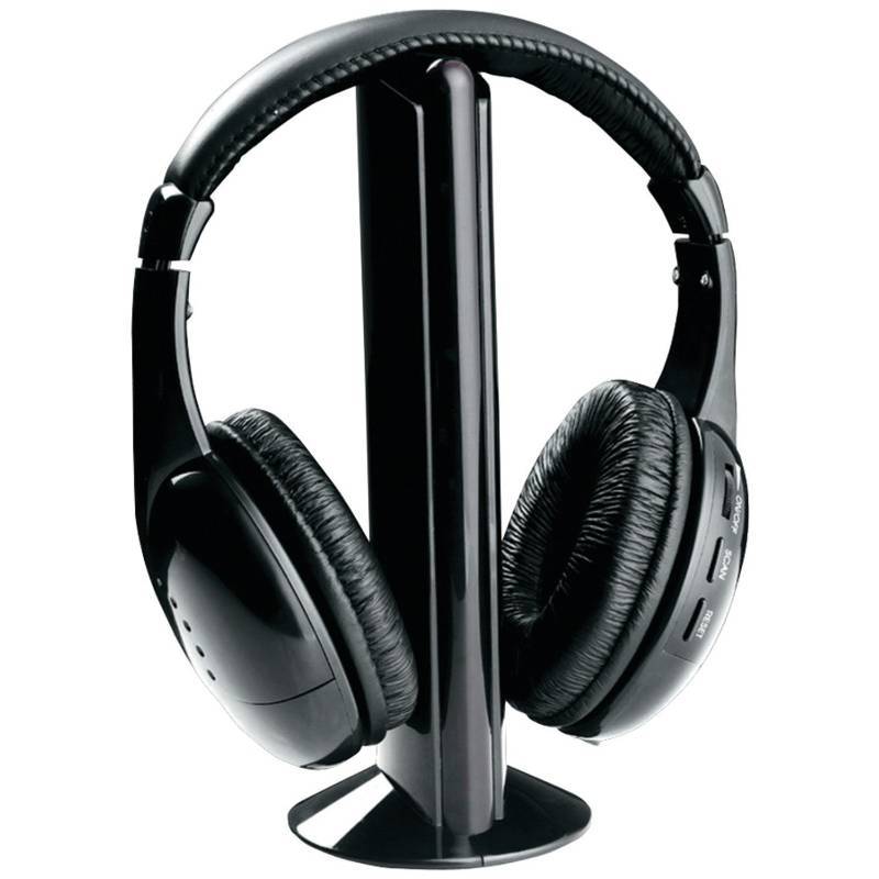 lot 3430 image: Naxa NE-922A 5 in 1 Wireless Headphone System