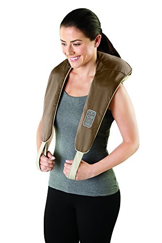 lot 3442 image: HoMedics NMS-600 Back and Shoulder Percussion Massager with Heat