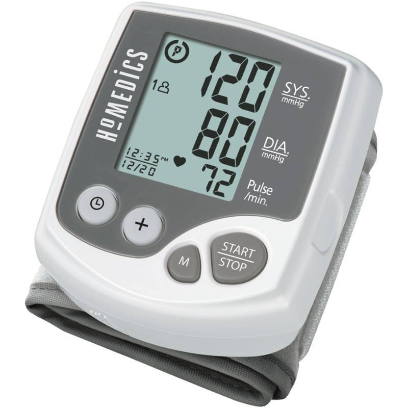 lot 3444 image: HoMedics BPW-060 Digital Automatic Wrist Blood Pressure Monitor with 120 Memories