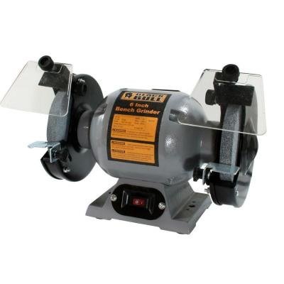 lot 3480 image: BLACK BULL 6 in. Heavy Duty Bench Grinder