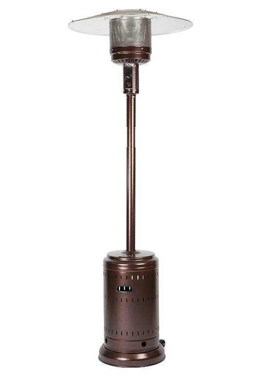 lot 3500 image: Fire Sense Hammer Tone Bronze Commercial Patio Heater (IN BOX)