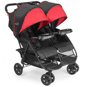 lot 51261 image: Kolcraft Cloud Plus Double Stroller - Retail $357.86