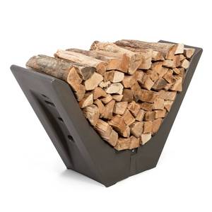 lot 51323 image: Step2 Longhorn Firewood Rack �� Firewood Nest �� Log Holder for Outdoor or Indoor Use �� Ideal and Elegant Wood Storage Solution for Fire Pits, Fireplaces, Wood Burning Stoves, and More �� Easy Assembly - Retail $94.99