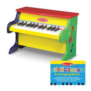 lot 51330 image: Melissa & Doug Learn-To-Play Piano With 25 Keys and Color-Coded Songbook Toy Piano For Baby, Kids Piano Toy, Toddler Piano Toys For Ages 3
