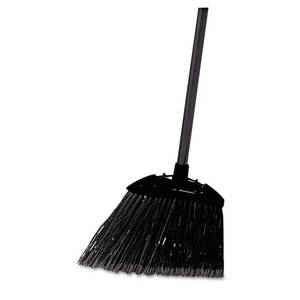 lot 51351 image: Rubbermaid Commercial FG637400BLA Executive Series 35 in. Vinyl Handle Lobby Broom - Black -