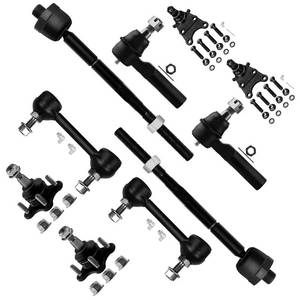 lot 51364 image: SOSOPART 10pc Set RWD Front Suspension Kit Tie Rod End Sway Bar Link Upper Lower Ball Joint Replacement for 2004-2006 for Chevy Colorado for GMC Canyon (wTtorsion Bar Springs)