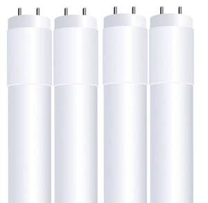 lot 51378 image: Feit Electric T8 LED Bulbs 4 Foot, 40 Watt Equivalent, Type A Tube Light, Plug & Play, T8 or T12 LED Tube Light, LED Fluorescent Replacement, Frosted, T48840LEDG24, 4100K Cool White, 4 Pack
