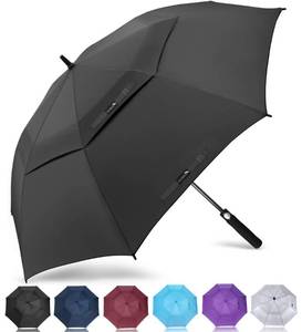 lot 51392 image: ZOMAKE Golf Umbrella 546268 Inch, Large Windproof Umbrellas Automatic Open Oversize Rain Umbrella with Double Canopy for Men Women - Vented Stick Umbrellas