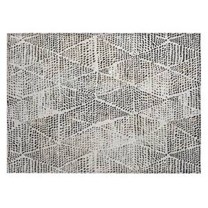 lot 51409 image: Addison Rugs Chantille ACN591 Ivory 18 x 26 Indoor Outdoor Area Rug, Easy Clean, Machine Washable, Non Shedding, Bedroom, Living Room, Dining Room, Kitchen, Patio Rug