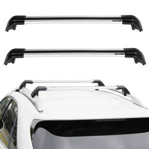lot 51419 image: OCPTY Roof Rack Cross Bars Fit for Volkswagen Tiguan 2010 2012 2013 2014 2015 2016 2017 2018 Cargo Bars for Cargo Carrier Bag Luggage Kayak Canoe Bike Snowboard Skiboard,Fits Side Rails Models ONLY - Retail $78.49