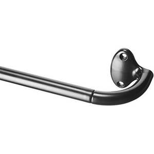 lot 51449 image: Basics Room Darkening Curtain Rod - 48 to 88 Black
