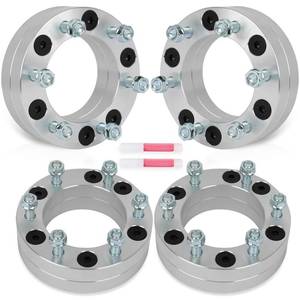 lot 51461 image: SCITOO 4Pcs 5x5.5 to 6x5.5 Wheel Adapters 2 inch Bore 108mm Studs 12 5 Lug Wheel Spacers No Hubcentric Fit for Ford E-150 2003-2006,for Ford E-150 Club Wagon 2003-2005 - Retail $121.92