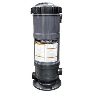 lot 51465 image: Swimline HydroTools 50 Square Foot Sure Flo Cartridge Pool Filter Tank - Retail $217.5