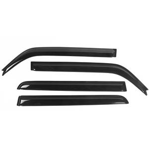 lot 51466 image: Window Visor Deflector Compatible with 2008-2015 Scion Xb, Slim Tinted Acrylic Resistant Shield Cover Wind Sun Rain Guard by IKON MOTORSPORTS, 2009 2010 2011 2012 2013 2014