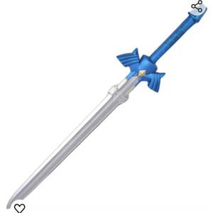 lot 14264 image: damdos Halloween Prop PU Foam for Cosplay Sword Sky Sword Kirito Kirigaya Shield Link Breath of The Wild Bow Arrow Crossbow Sword Birthday Gifts