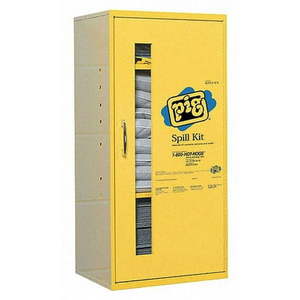 lot 14265 image: Pig Spill Kit Universal Yellow KIT215 - Retail $512.06