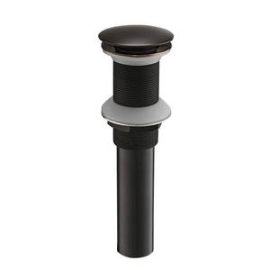 lot 14429 image: BATHLAVISH Bathroom Faucet Vessel Vanity Sink Pop up Drain Stopper without Overflow Oil Rubbed Bronze Fits Bathroom Standard Sink Hole 1-12 to 1-34