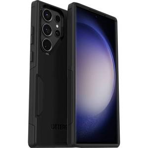 lot 14438 image: OtterBox Galaxy S23 Ultra Commuter Series Case - BLACK, slim & tough, pocket-friendly, with port protection