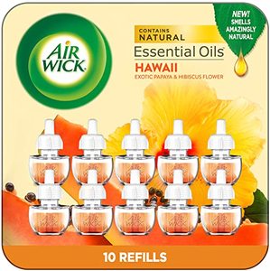 lot 15060 image: Air Wick Plug in Scented Oil Refill, Hawaii, Air Freshener, Eco Friendly, Essential Oils