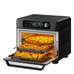 lot 14765 image: Air Fryer Toaster Oven, 24-in-1 Convection Air fryer, 26-QT XL Capacity, Digital Countertop Oven Touch Control, 1700W for 12 Pizza