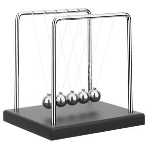 lot 14774 image: QLKUNLA Newtons Cradle Balance Balls Science Physics Gadget Desktop Decoration Kinetic Motion Toy for Home and Office