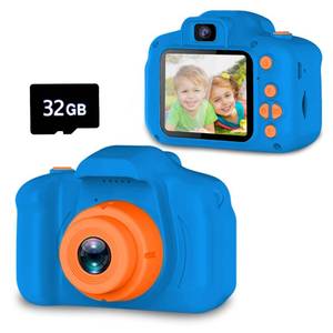 lot 15051 image: Seckton Upgrade Kids Selfie Camera, Christmas Birthday Gifts for Boys Age 3-9, HD Digital Video Cameras for Toddler, Portable Toy for 3 4 5 6 7 8 Year Old Boy with 32GB SD Card - PINK