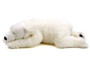 lot 14299 image: TAMMYFLYFLY Sleep Polar Bear Plush,Cute Stuffed Animal, Plush Toy, 14 Inches Soft Toy