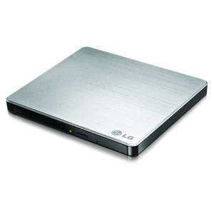 lot 14560 image: LG Electronics GP60NS50 USB 3.0 Compatible, Super-Multi Ultra Slim Portable DVD-RW External Drive for PC Windows, Linux, Mac OS, Surface Pro 3&4, with M-DISC support, Silver
