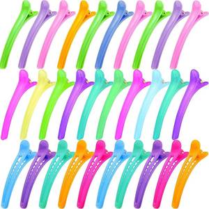 lot 71033 image: Colorful Duck Billed Hair Clips Alligator Clip for Women Girl Styling Sectioning