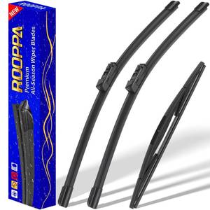 lot 14538 image: 3 wipers Replacement for 2018-2023 Subaru crosstrek2017-2023 Subaru Impreza, Windshield Wiper Blades Original Equipment Replacement - 261612 (Set of 3)