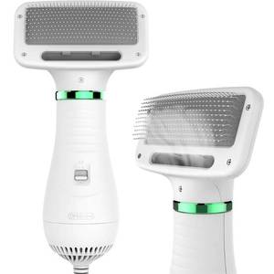 lot 14640 image: LIVEKEY 2-in-1 Pet Grooming Dryer with Adjustable Temperature and Slicker Brush for Dogs and Cats