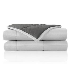 lot 14643 image: Joyching Weighted Blanket for Adults 20 Pounds Cooling Soft Heavy Comforter with Premium Glass Beads 60X80in-Dark GreyLight Grey 6080inch&20lb - Retail $23833.64