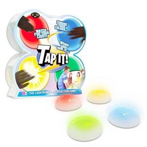 lot 71112 image: Fotorama Tap It Wireless Ultra High-Tech Pod , 4 Fun Games in One, Develop Hand-Eye Coordination, Agility, and Memory, Up to 8 Players, for Ages 6 and Up , White
